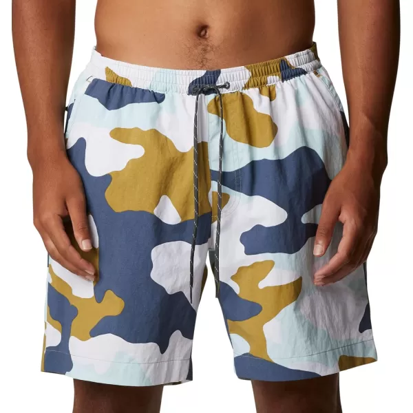 imageColumbia Mens Standard M Summerdry ShortSavory Mod Camo