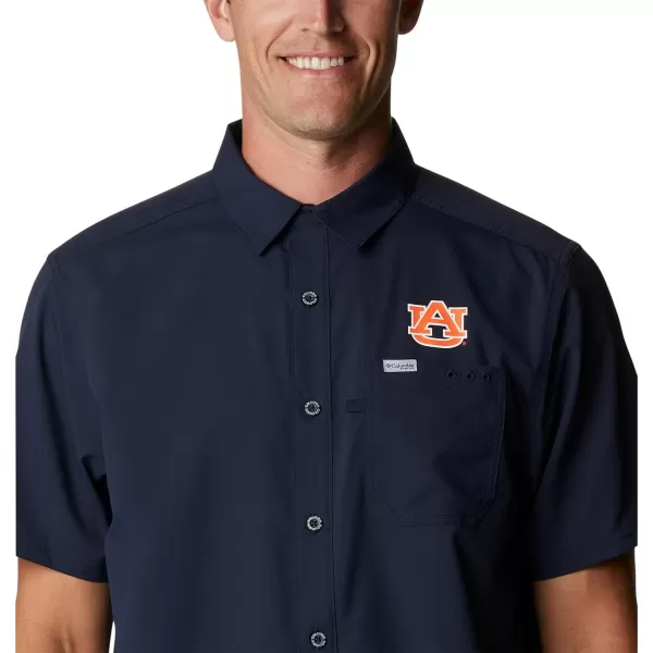 imageColumbia Mens Standard Slack Tide Camp ShirtAub  Collegiate Navy