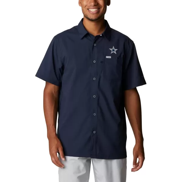 imageColumbia Mens Standard Slack Tide Camp ShirtDc  Collegiate Navy