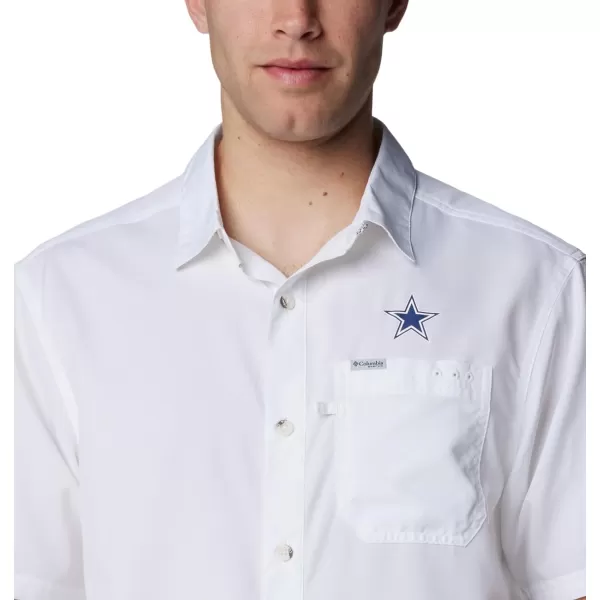 imageColumbia Mens Standard Slack Tide Camp ShirtDc  White