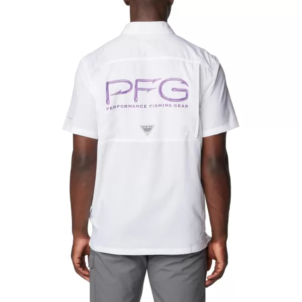 imageColumbia Mens Standard Slack Tide Camp ShirtLsu  White