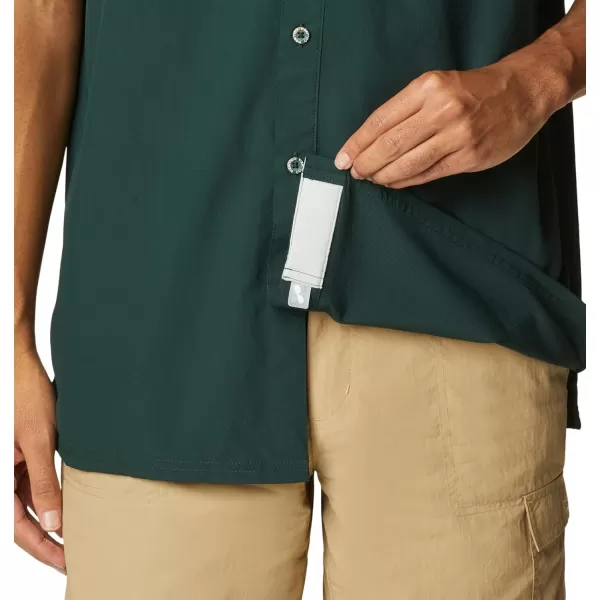 imageColumbia Mens Standard Slack Tide Camp ShirtMs  Spruce