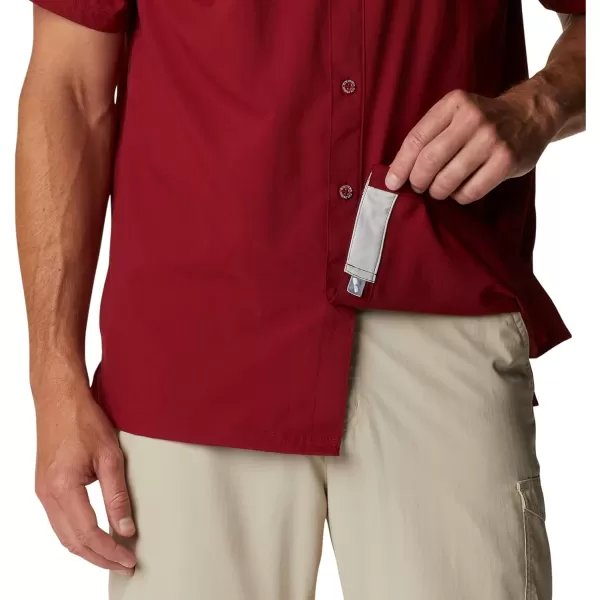 imageColumbia Mens Standard Slack Tide Camp ShirtSc  Beet