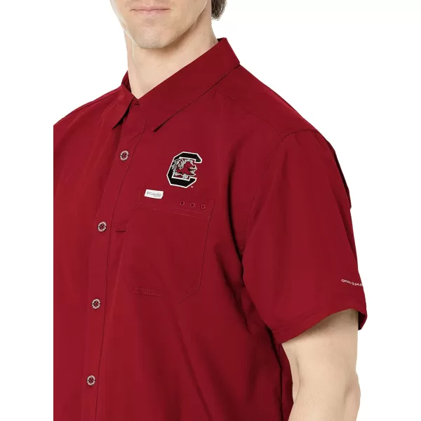imageColumbia Mens Standard Slack Tide Camp ShirtSc  Beet
