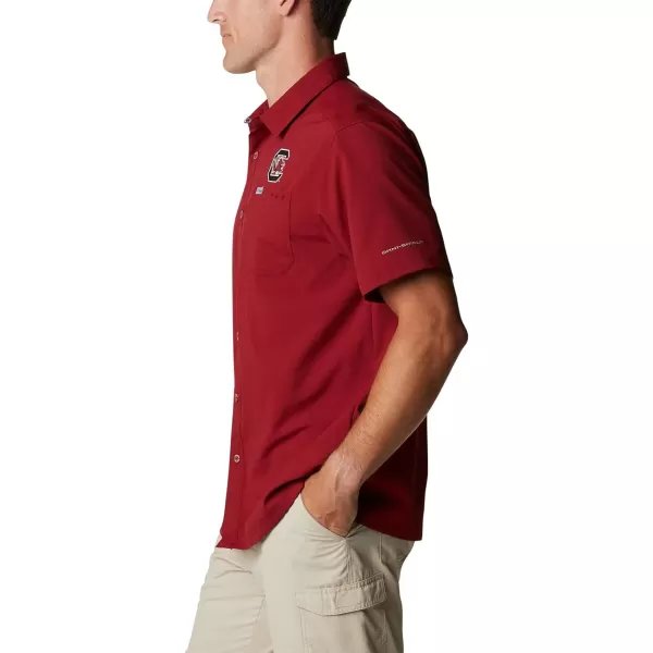 imageColumbia Mens Standard Slack Tide Camp ShirtSc  Beet