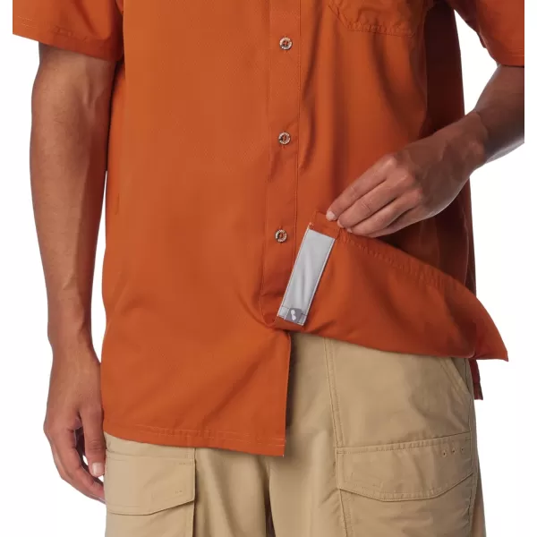 imageColumbia Mens Standard Slack Tide Camp ShirtTex  Cedar
