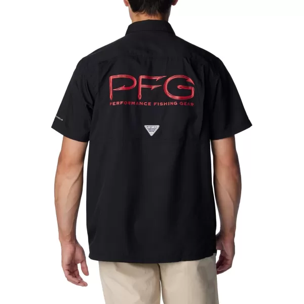 imageColumbia Mens Standard Slack Tide Camp ShirtUga  Black