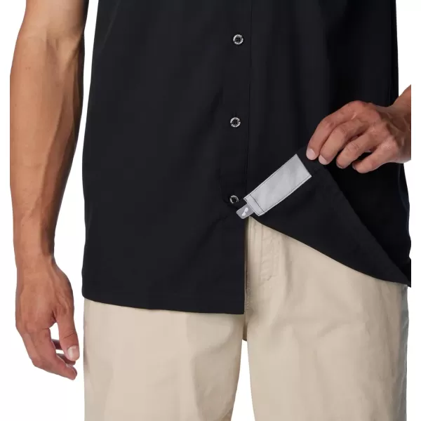 imageColumbia Mens Standard Slack Tide Camp ShirtUga  Black