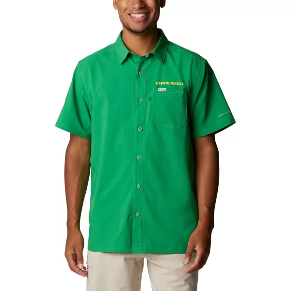 imageColumbia Mens Standard Slack Tide Camp ShirtUo  Fuse Green