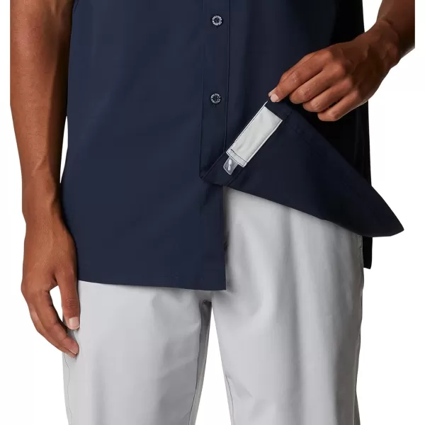 imageColumbia Mens Standard Slack Tide Camp ShirtWv  Collegiate Navy