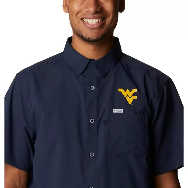 imageColumbia Mens Standard Slack Tide Camp ShirtWv  Collegiate Navy