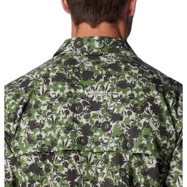 imageColumbia Mens Summit Valley Woven Long Sleeve ShirtCanteen Pop Florid
