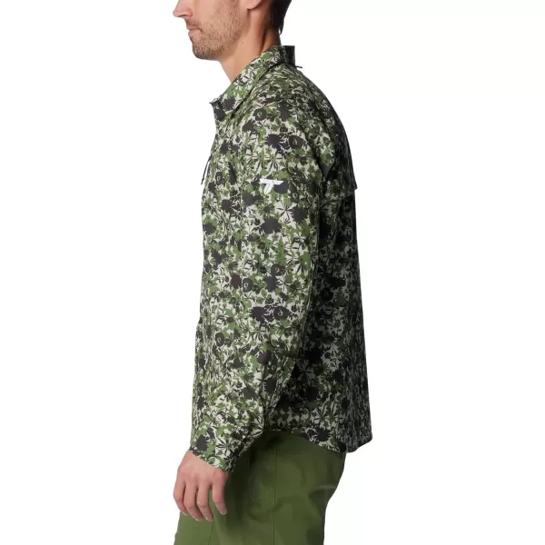 imageColumbia Mens Summit Valley Woven Long Sleeve ShirtCanteen Pop Florid