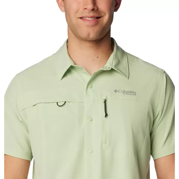 imageColumbia Mens Summit Valley Woven Short Sleeve ShirtSage Leaf