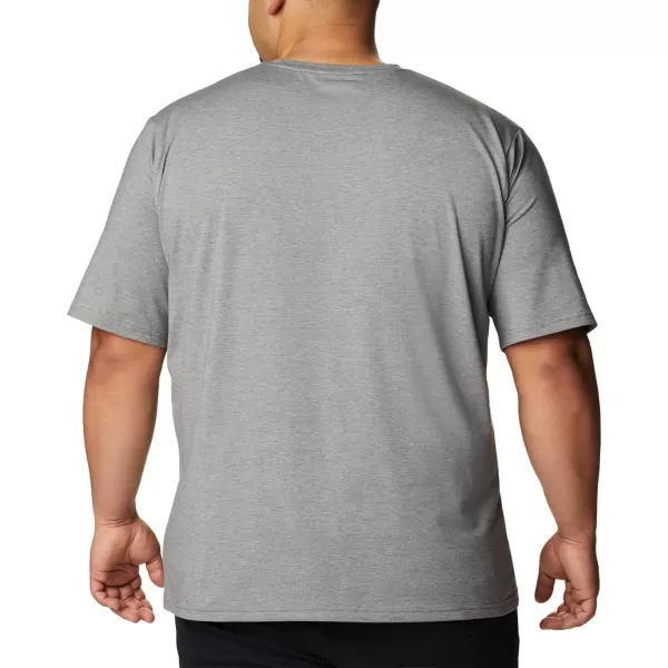 imageColumbia Mens Sun Trek Short Sleeve TeeCity Grey Heather