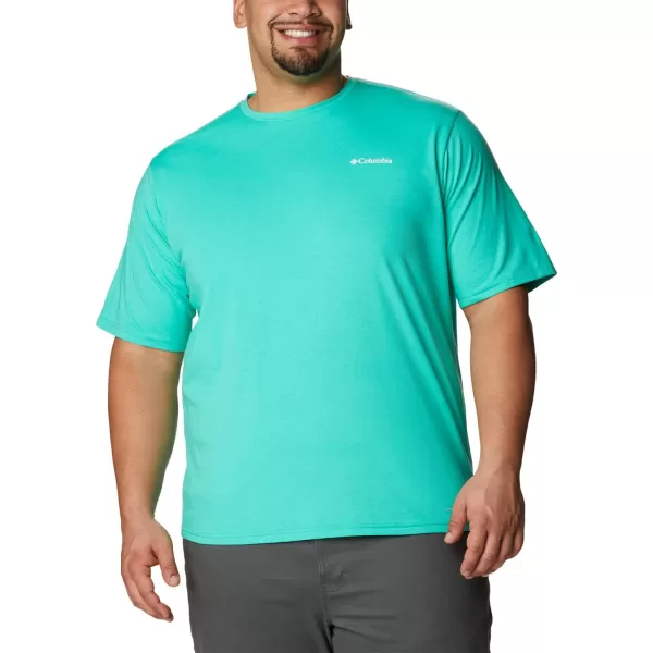 imageColumbia Mens Sun Trek Short Sleeve TeeElectric Turquoise