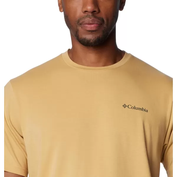 imageColumbia Mens Sun Trek Short Sleeve TeeLight Camel