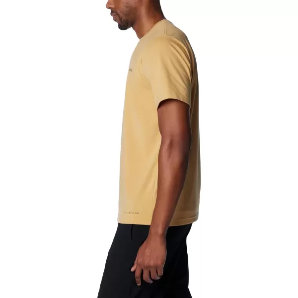 imageColumbia Mens Sun Trek Short Sleeve TeeLight Camel