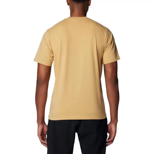 imageColumbia Mens Sun Trek Short Sleeve TeeLight Camel