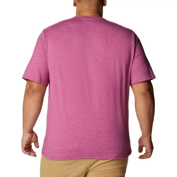 imageColumbia Mens Sun Trek Short Sleeve TeeRed Onion Heather