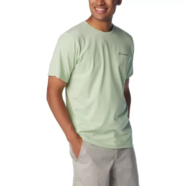imageColumbia Mens Sun Trek Short Sleeve TeeSage Leaf