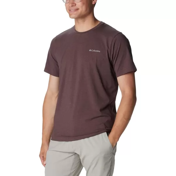 imageColumbia Mens Sun Trek Short Sleeve TeeSpice Heather
