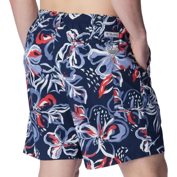 imageColumbia Mens Super Backcast Water ShortBluestone Wildwaters Print