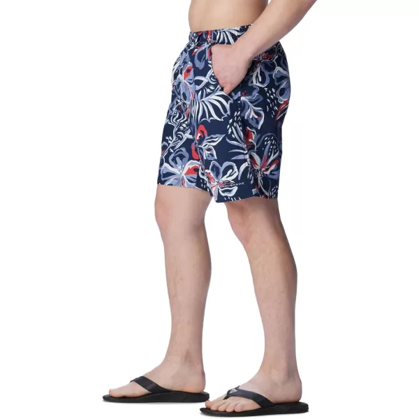 imageColumbia Mens Super Backcast Water ShortBluestone Wildwaters Print