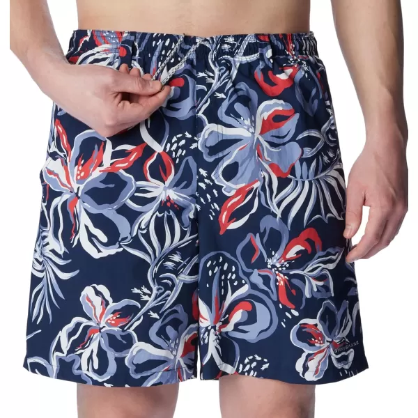 imageColumbia Mens Super Backcast Water ShortBluestone Wildwaters Print