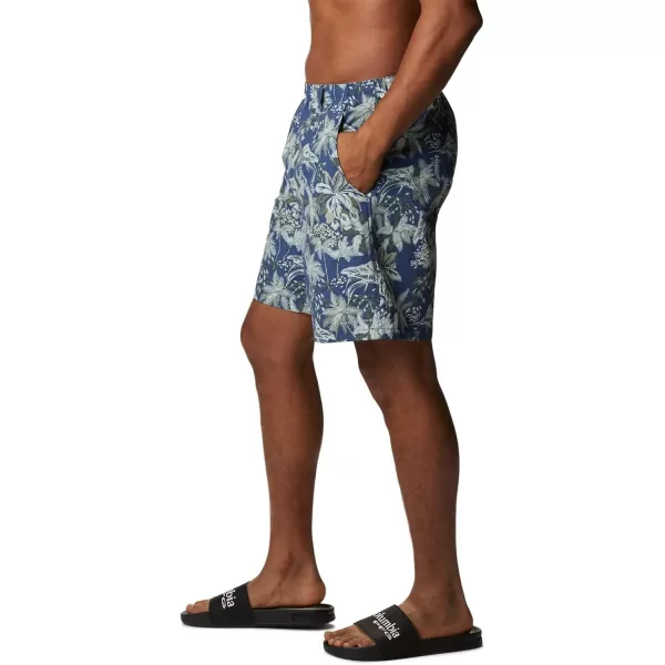 imageColumbia Mens Super Backcast Water ShortCarbon Festive Fishin Print