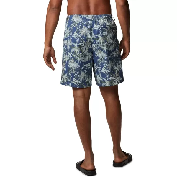 imageColumbia Mens Super Backcast Water ShortCarbon Festive Fishin Print