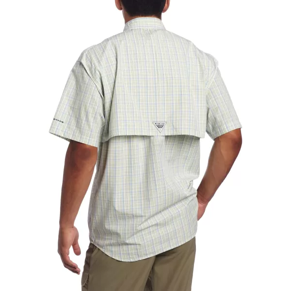 imageColumbia Mens Super Bonehead Classic SS ShirtWhite CapSpacedye Plaid