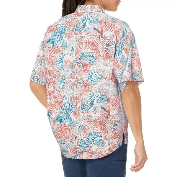 imageColumbia Mens Super Tamiami Long Sleeve ShirtCorange Tropiclure