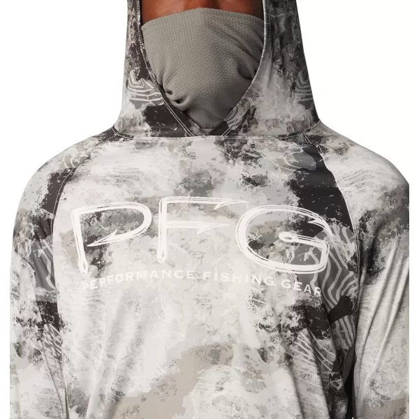 imageColumbia Mens Super Terminal Tackle Vent HoodieCool Grey Deepwaters Camo
