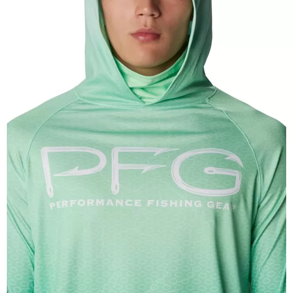 imageColumbia Mens Super Terminal Tackle Vent HoodieOcean Mint Terminal Techcamo