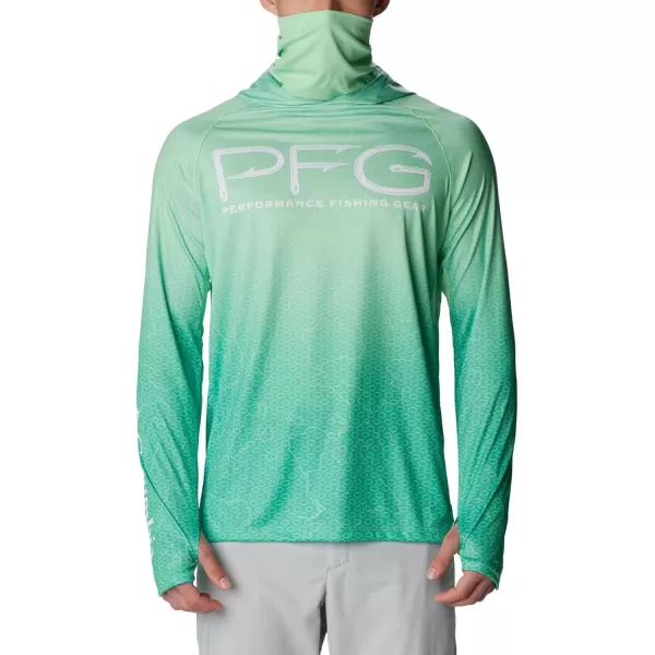 imageColumbia Mens Super Terminal Tackle Vent HoodieOcean Mint Terminal Techcamo