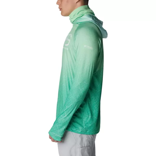 imageColumbia Mens Super Terminal Tackle Vent HoodieOcean Mint Terminal Techcamo