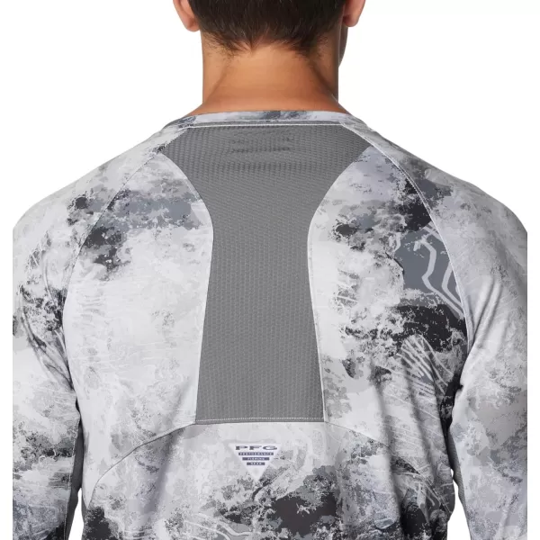 imageColumbia Mens Super Terminal Tackle Vent Long SleeveCool Grey Deepwaters Camo
