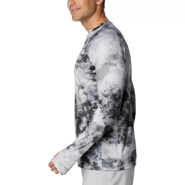 imageColumbia Mens Super Terminal Tackle Vent Long SleeveCool Grey Deepwaters Camo