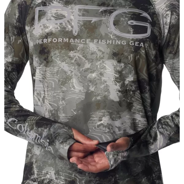 imageColumbia Mens Super Terminal Tackle Vent Long SleeveCypress Deepwaters Camo