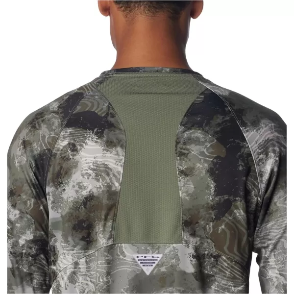 imageColumbia Mens Super Terminal Tackle Vent Long SleeveCypress Deepwaters Camo