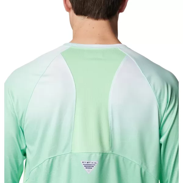 imageColumbia Mens Super Terminal Tackle Vent Long SleeveOcean Mint Terminal Techcamo