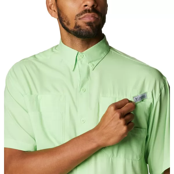 imageColumbia Mens Tamiami II Short Sleeve ShirtLime Glow
