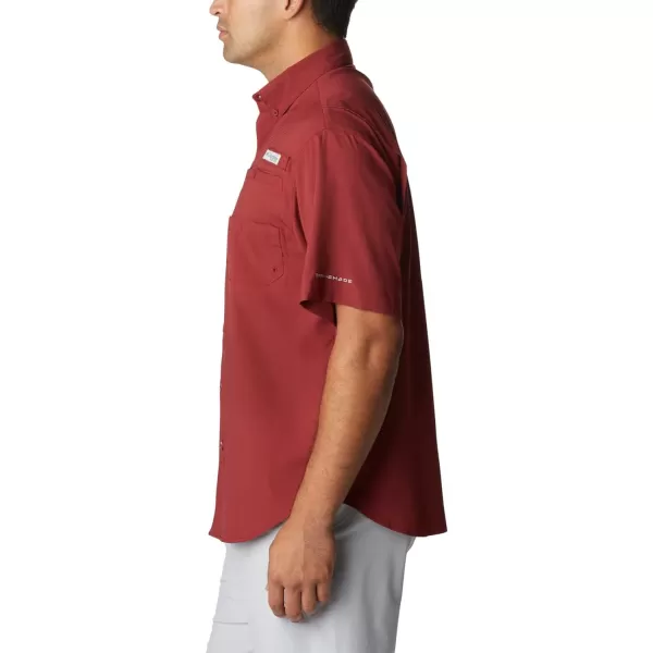 imageColumbia Mens Tamiami II Short Sleeve ShirtRed Jasper