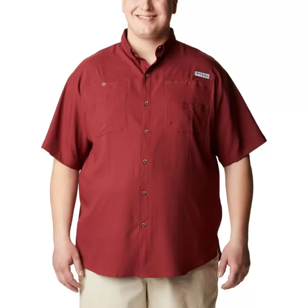 imageColumbia Mens Tamiami II Short Sleeve ShirtRed Jasper