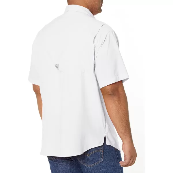 imageColumbia Mens Tamiami II Short Sleeve ShirtWhite  Legacy