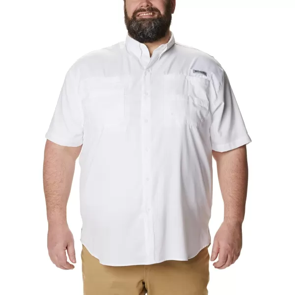imageColumbia Mens Tamiami II Short Sleeve ShirtWhite  Legacy