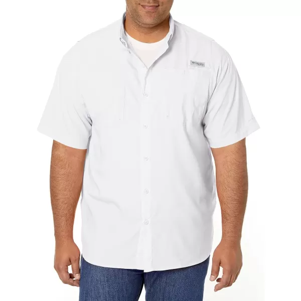imageColumbia Mens Tamiami II Short Sleeve ShirtWhite  Legacy