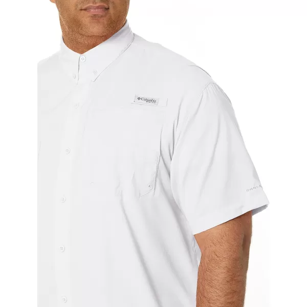imageColumbia Mens Tamiami II Short Sleeve ShirtWhite  Legacy