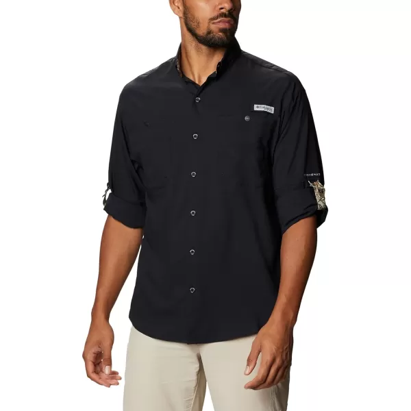 imageColumbia Mens Tamiami Ii Ls ShirtBlackRealtree Edge
